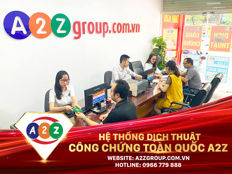 Dịch Thuật Công Chứng Tiếng Pháp Tại A2Z Huyện Ý Yên – Chuyên Nghiệp, Uy Tín, Nhanh Chóng